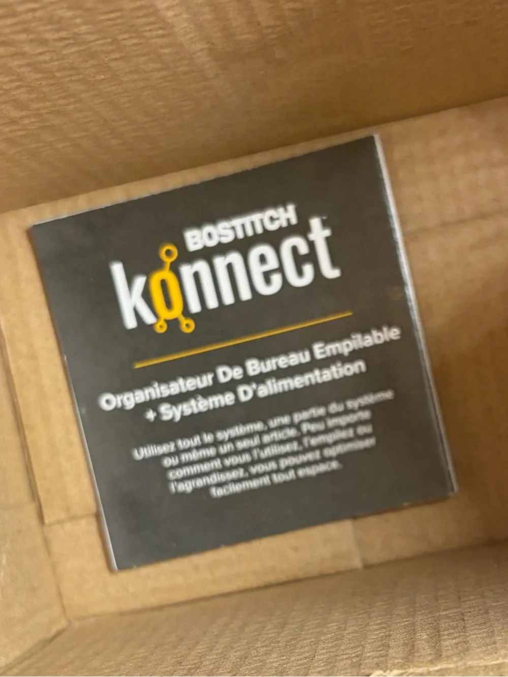 BOSTITCH KONNECT Stackable Organizing Cups